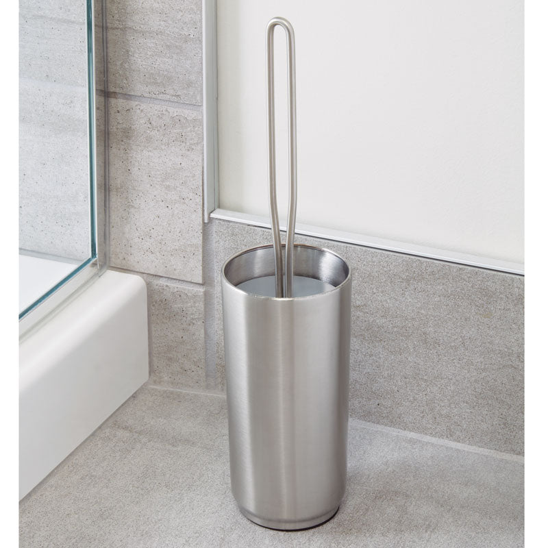 iDesign Austin Toilet Brush in Brushed - Image 3