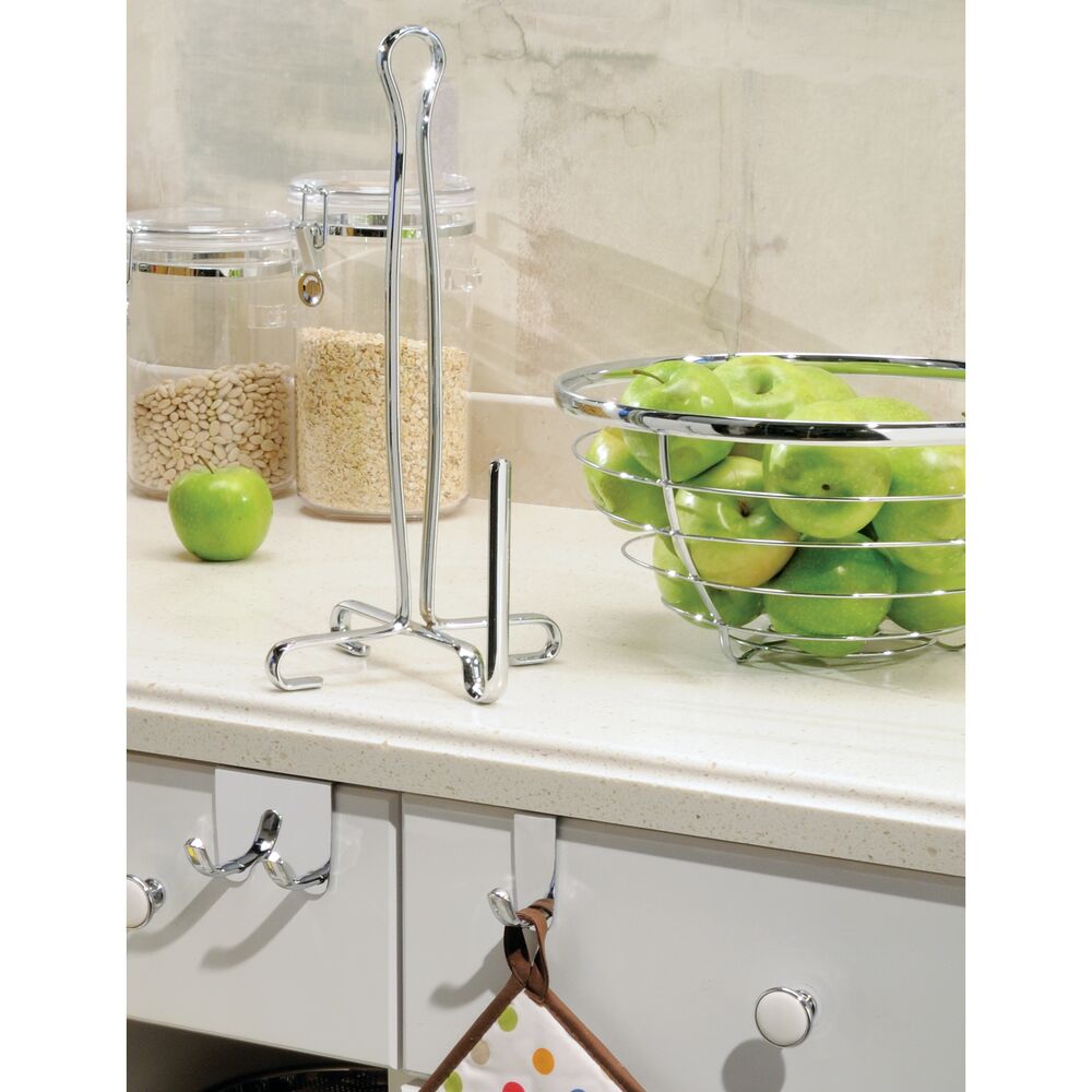 iDesign Axis Paper Towel Holder Stand in Chrome - Image 3