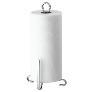 iDesign Axis Paper Towel Holder Stand in Chrome