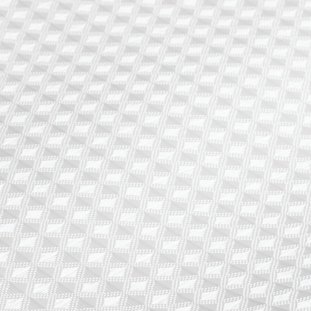 iDesign Carlton Shower Curtain 54 x 78 in White - Image 4