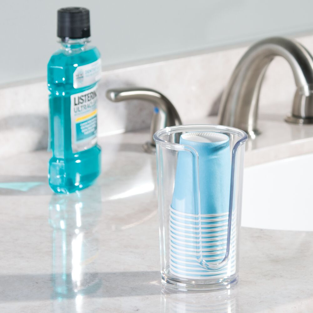 iDesign Clarity Disposable Cup Dispenser in Clear - Image 3