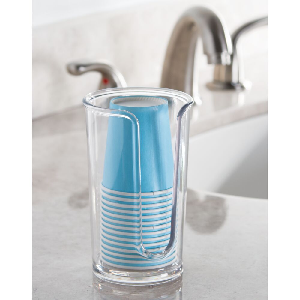 iDesign Clarity Disposable Cup Dispenser in Clear - Image 2