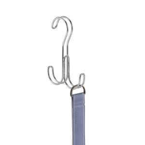 iDesign Classico Rod 2 Hooks in Chrome