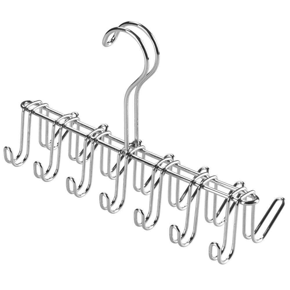 iDesign Classico Tie and Belt Rack in Chrome - Image 2
