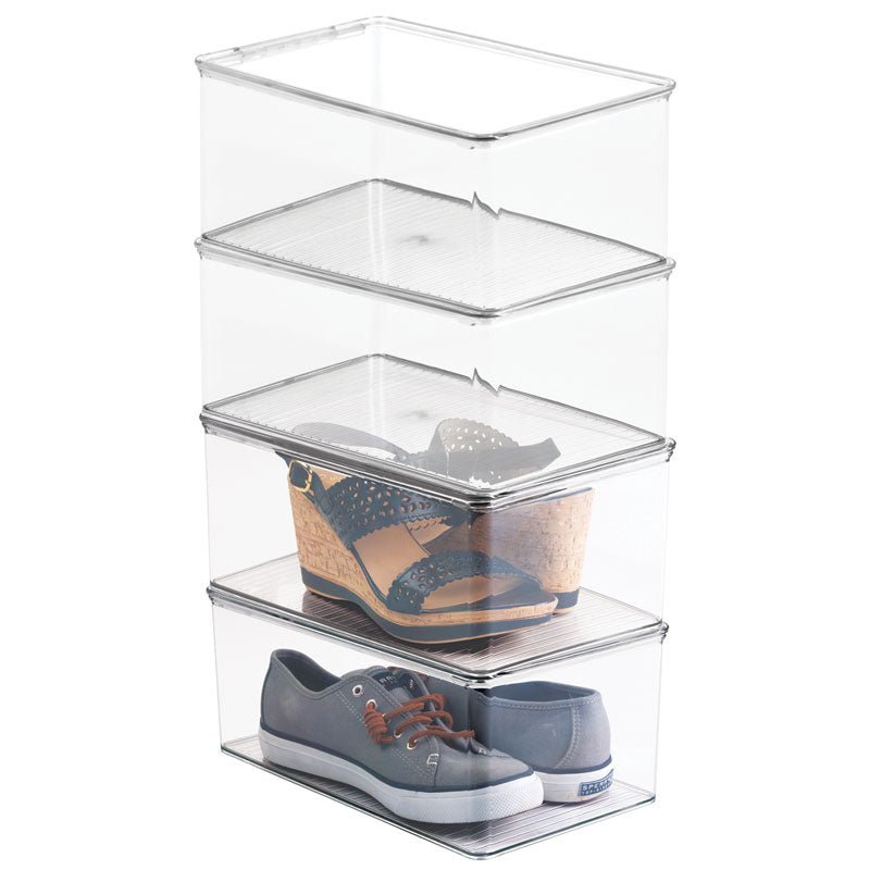 iDesign Closet Shoe Box- Wedge Pumps in Clear - Image 3