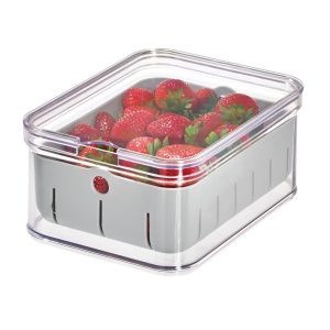 iDesign Crisp 8.32x 6.32x 3.76 Produce Storage Bin Recycled Plastic