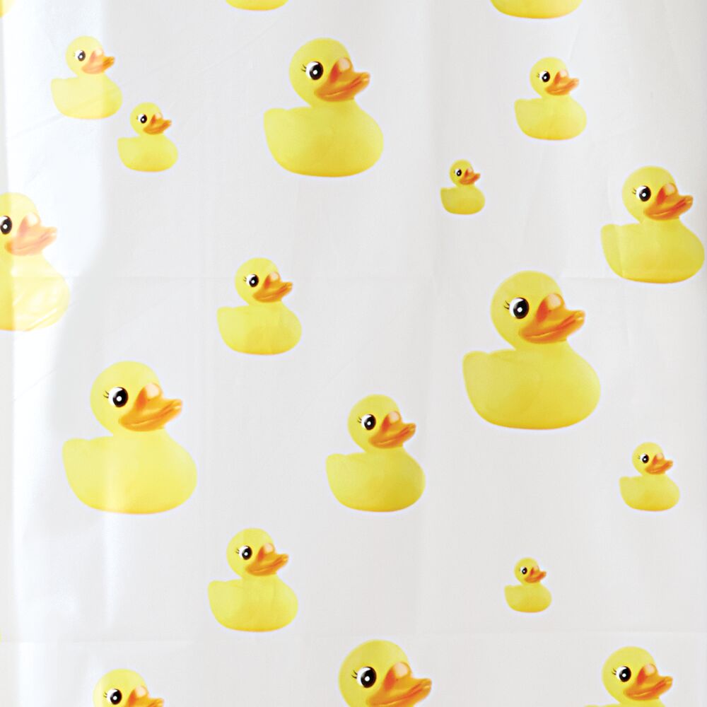 iDesign Ducks PEVA Shower Curtain 72 x 72 - Image 2