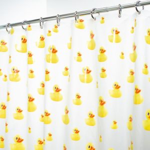 iDesign Ducks PEVA Shower Curtain 72 x 72