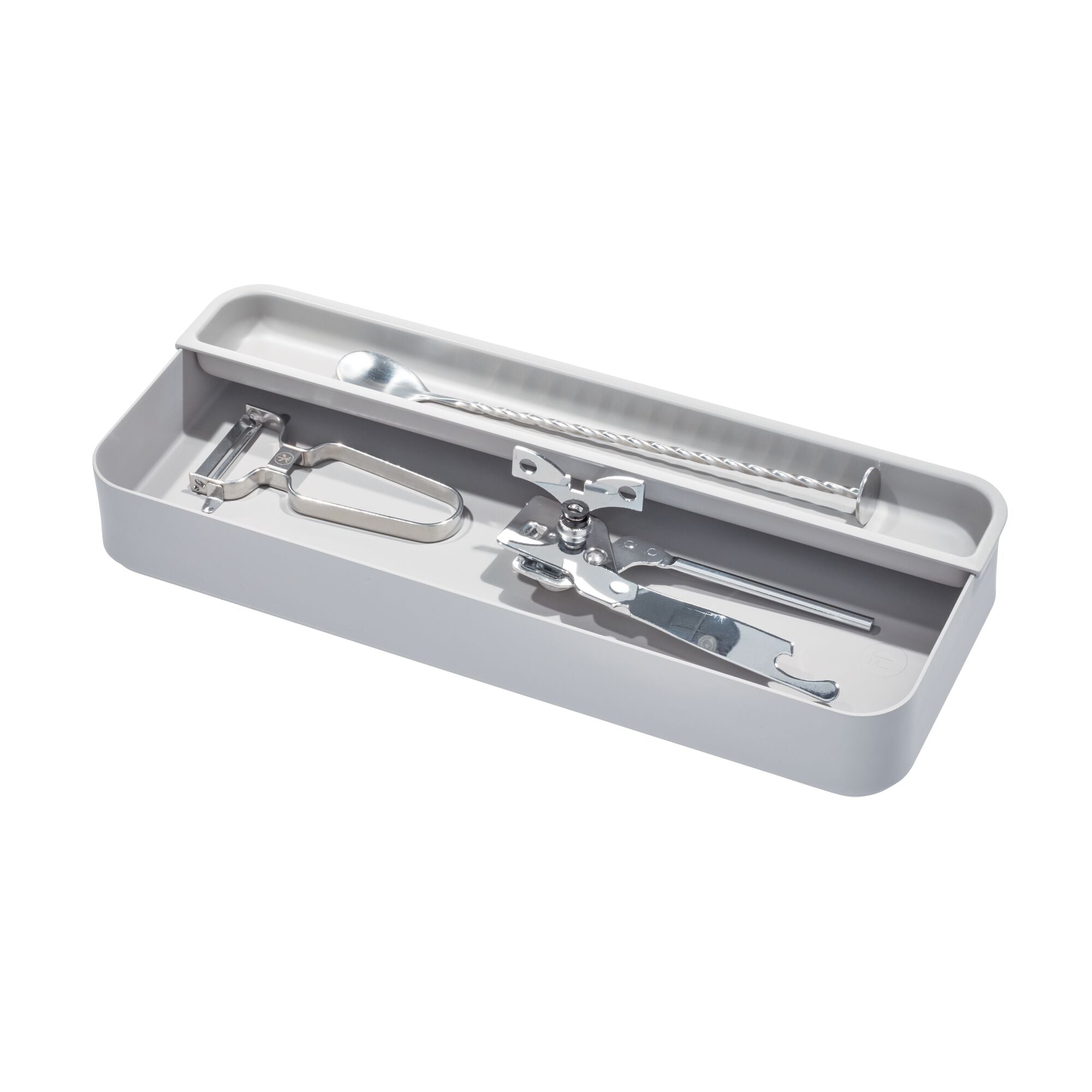 iDesign Eco BPA-Free Recycled Plastic Kitchen Drawer Organizer Bin