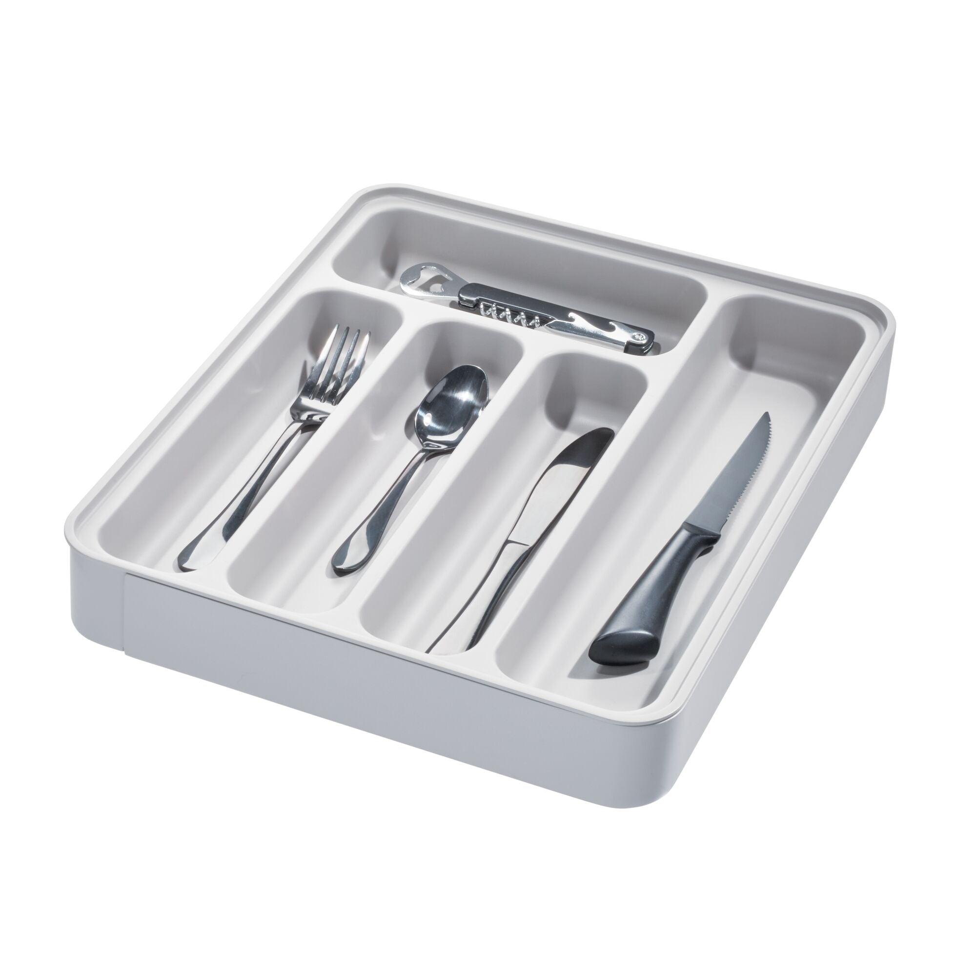 iDesign Eco BPA-Free Recycled Plastic Kitchen Drawer Organizer Bin - Image 6