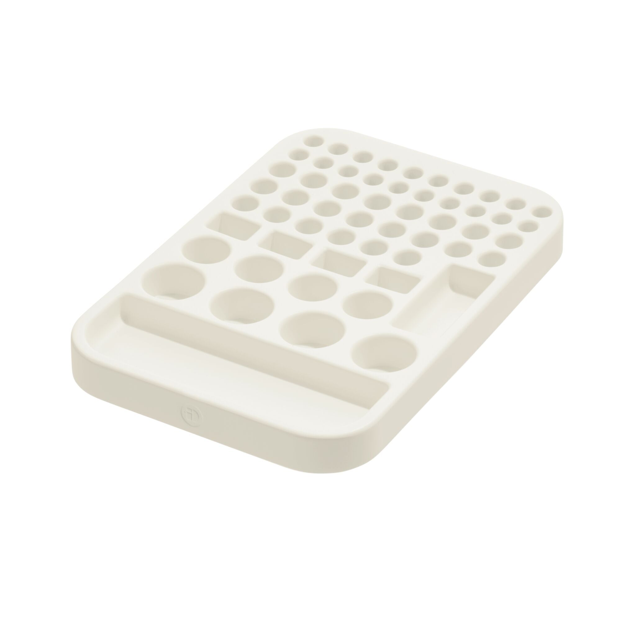 iDesign Eco BPA-Free Recycled Plastic Organizer Insert. Coconut - Image 3