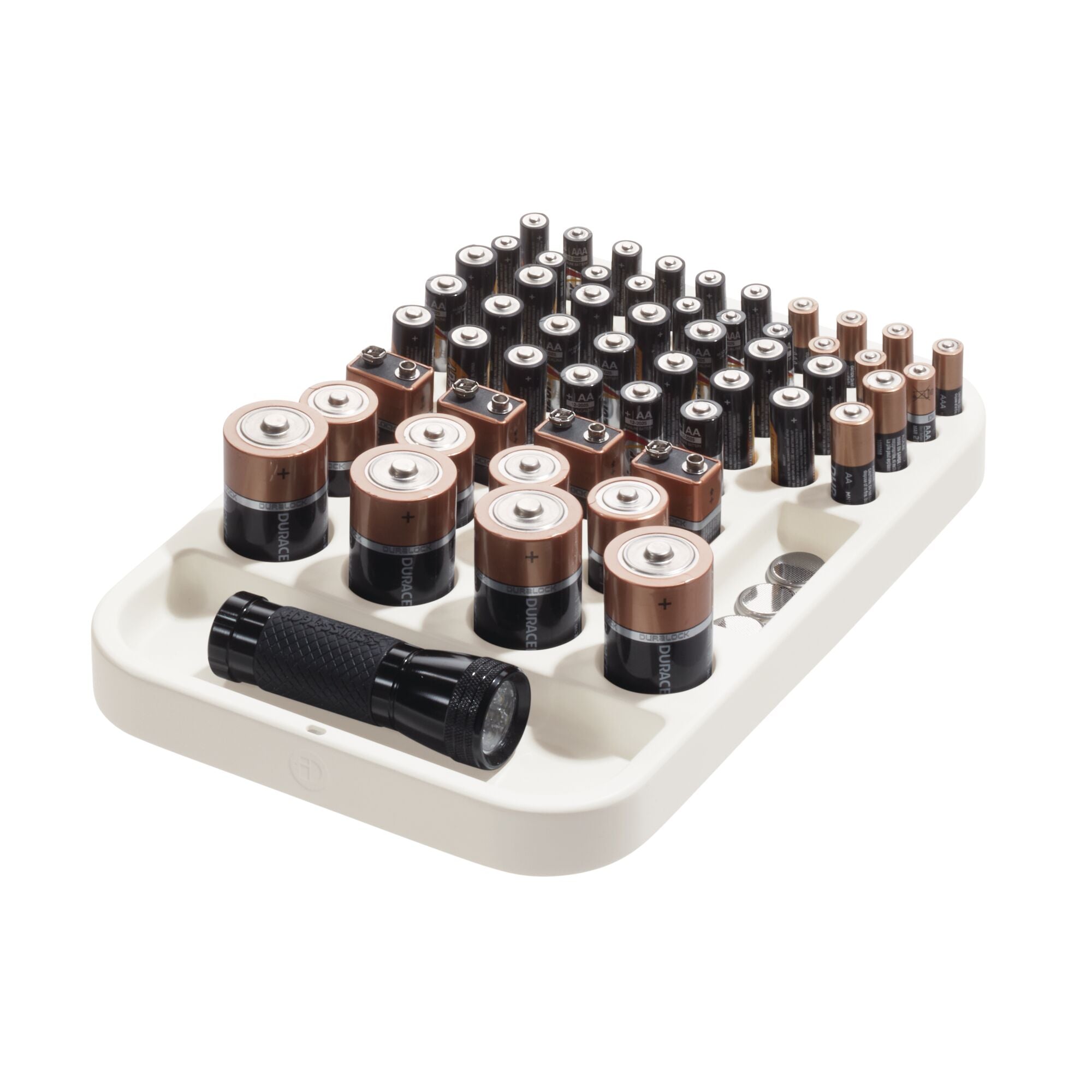 iDesign Eco BPA-Free Recycled Plastic Organizer Insert. Coconut - Image 2