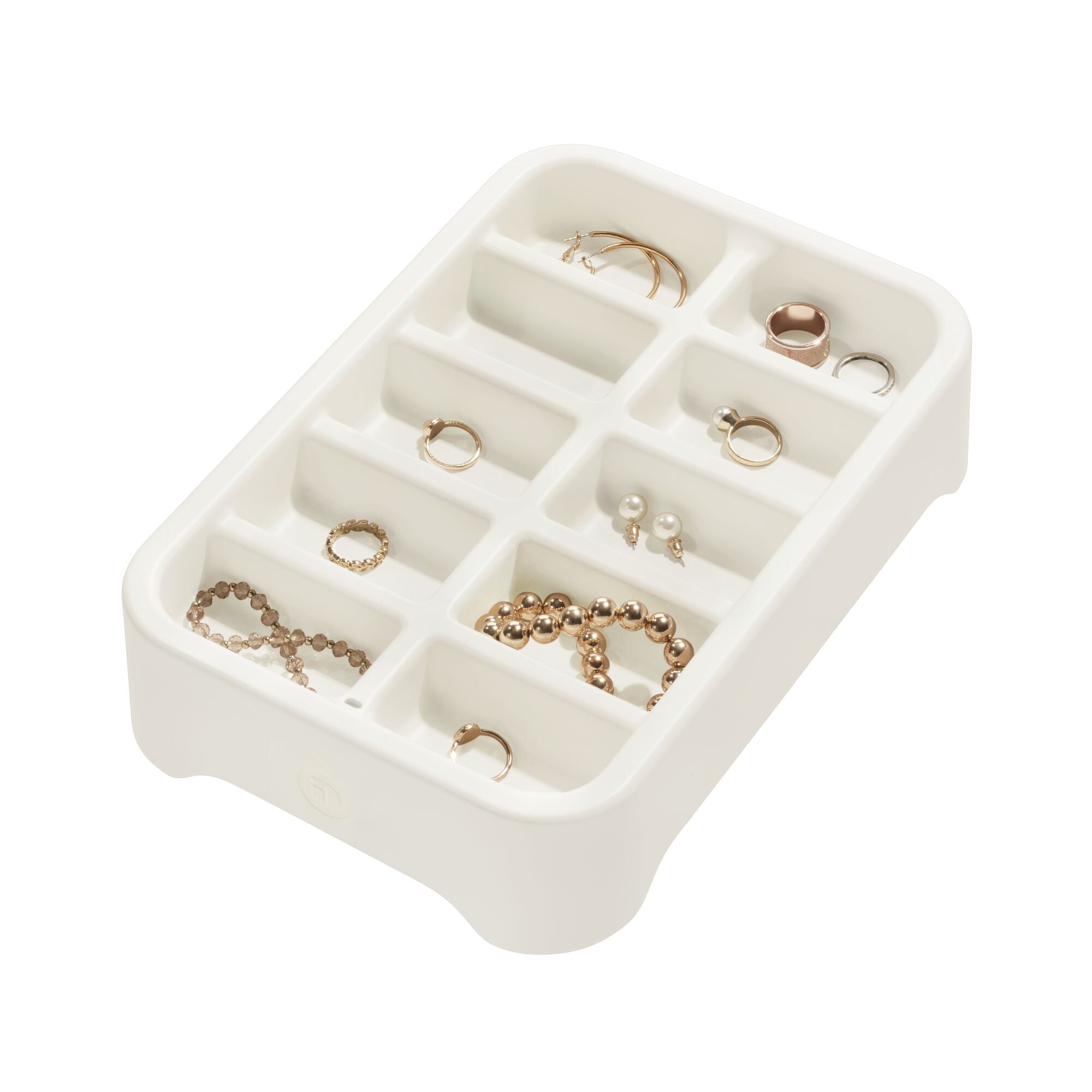 iDesign Eco BPA-Free Recycled Plastic Organizer Insert. Coconut - Image 7
