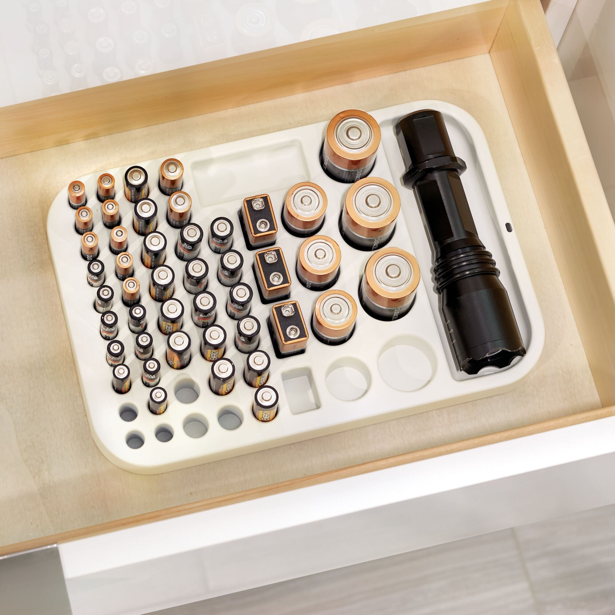 iDesign Eco BPA-Free Recycled Plastic Organizer Insert. Coconut - Image 14