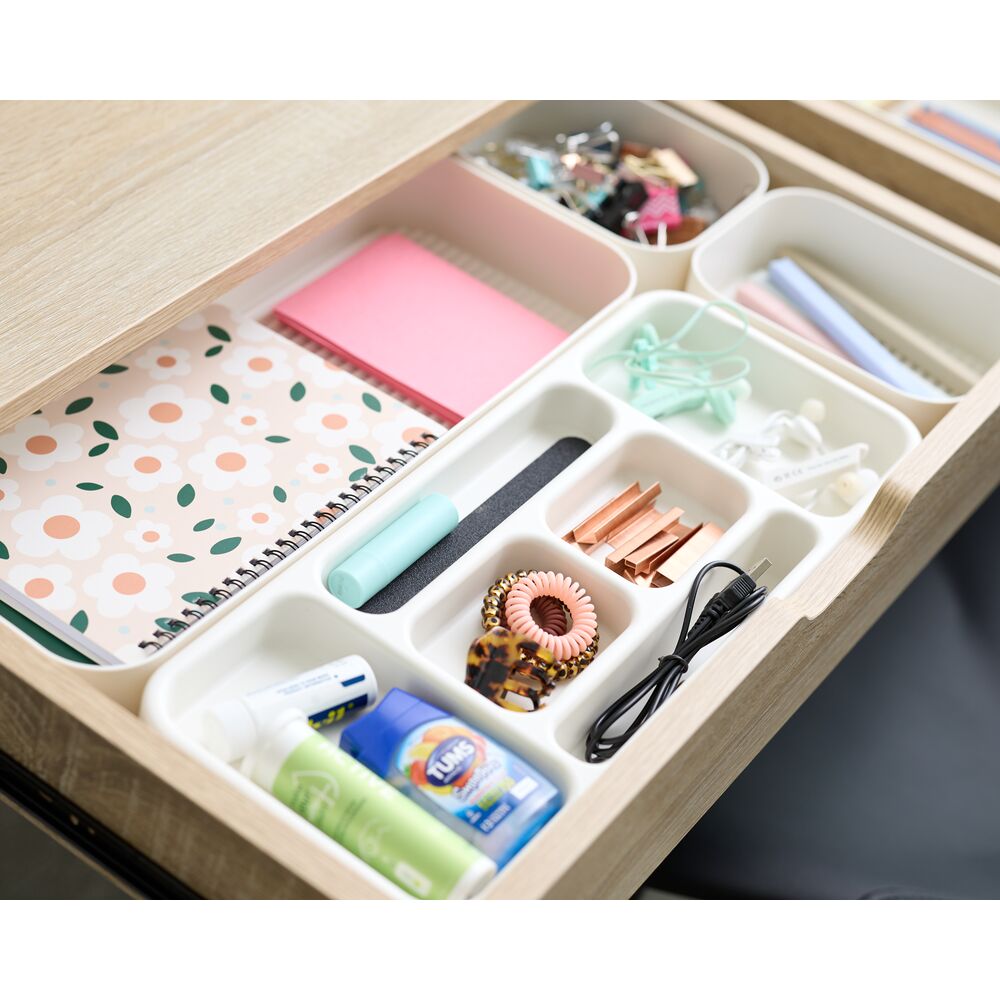 iDesign Eco Office Organization Collection Recycled Plastic in Coconut - Image 8