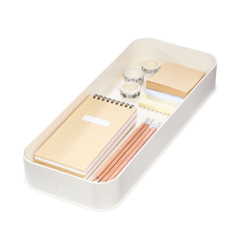 iDesign Eco Office Organization Collection Recycled Plastic in Coconut - Image 5
