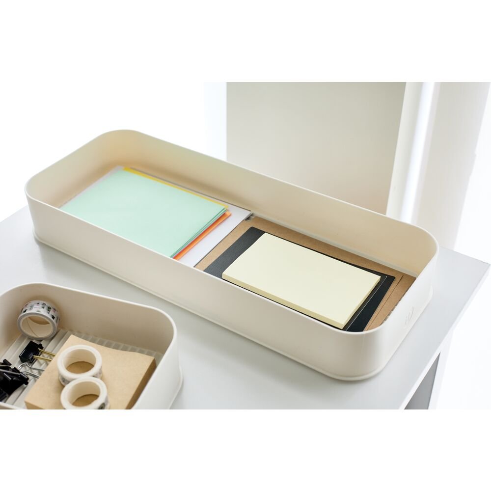 iDesign Eco Office Organization Collection Recycled Plastic in Coconut - Image 7