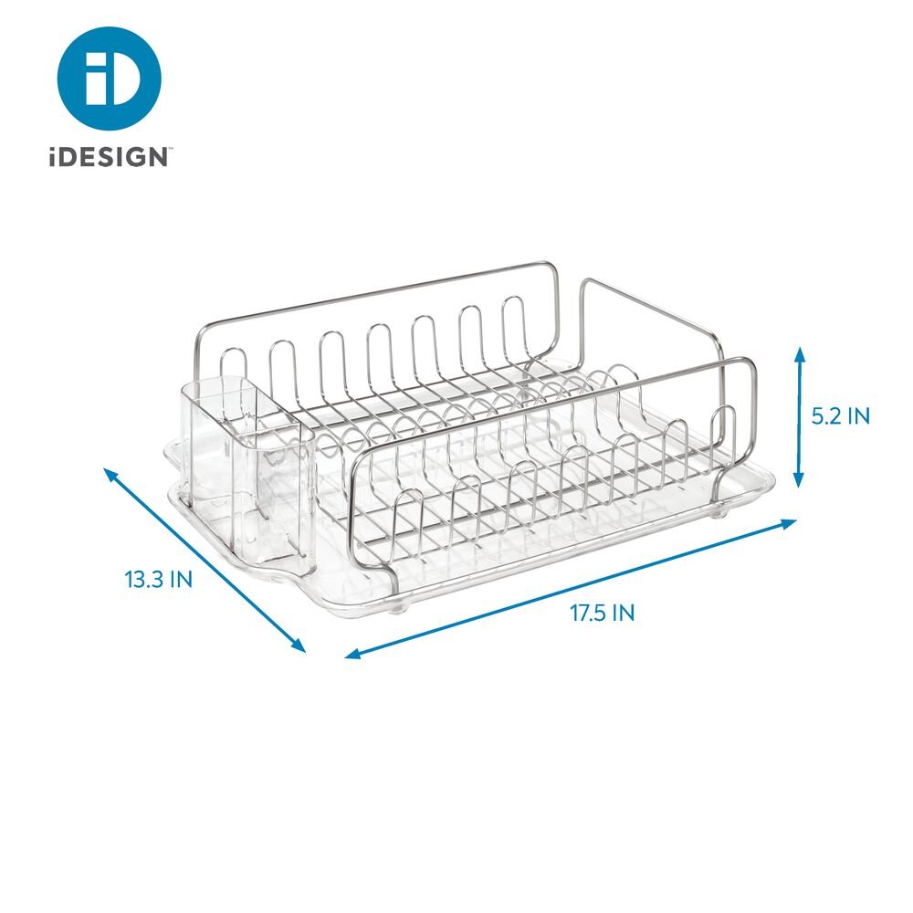 iDesign Forma Lupe Drainer in Clear - Image 4