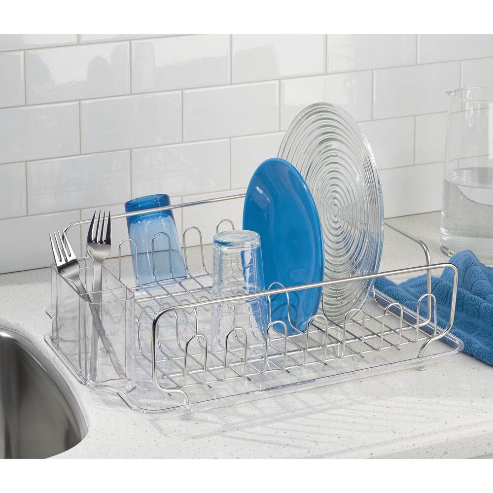 iDesign Forma Lupe Drainer in Clear - Image 3