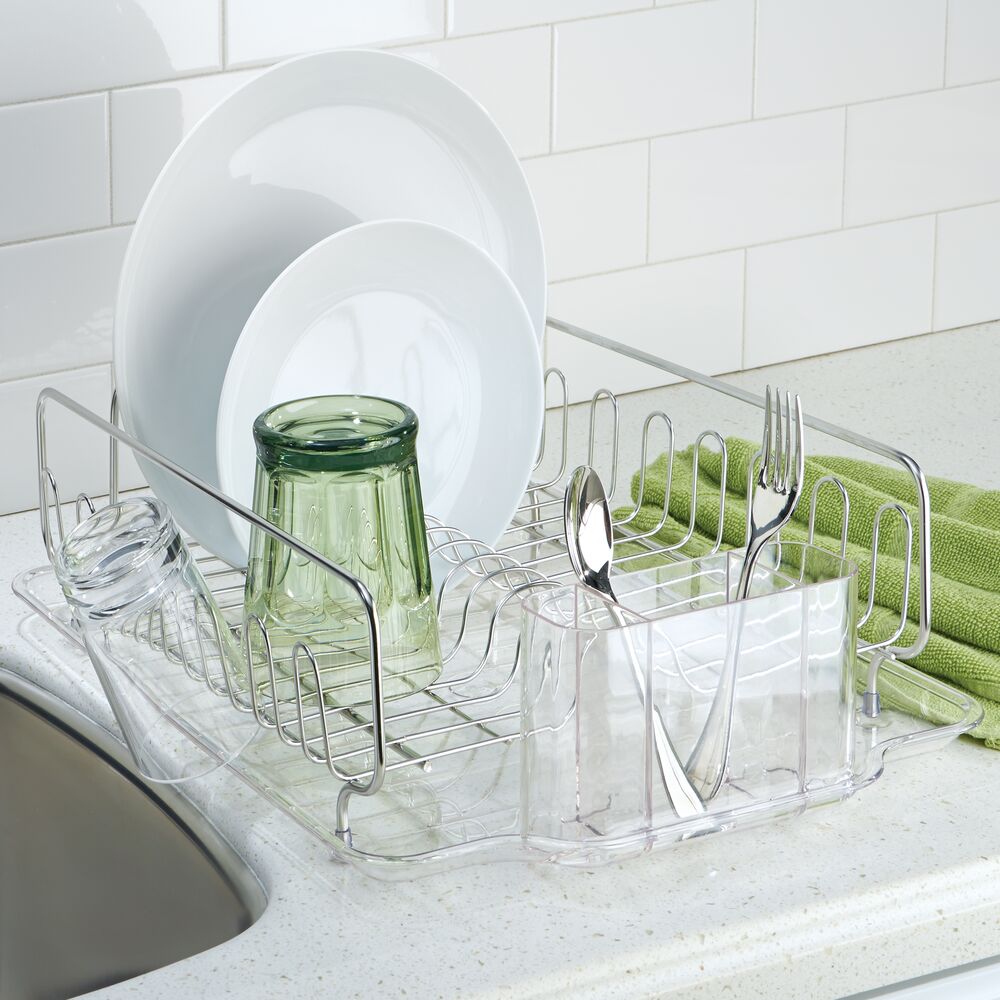 iDesign Forma Lupe Drainer in Clear - Image 5