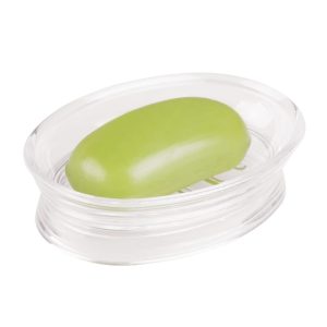 iDesign Franklin Soap Dish in Clear