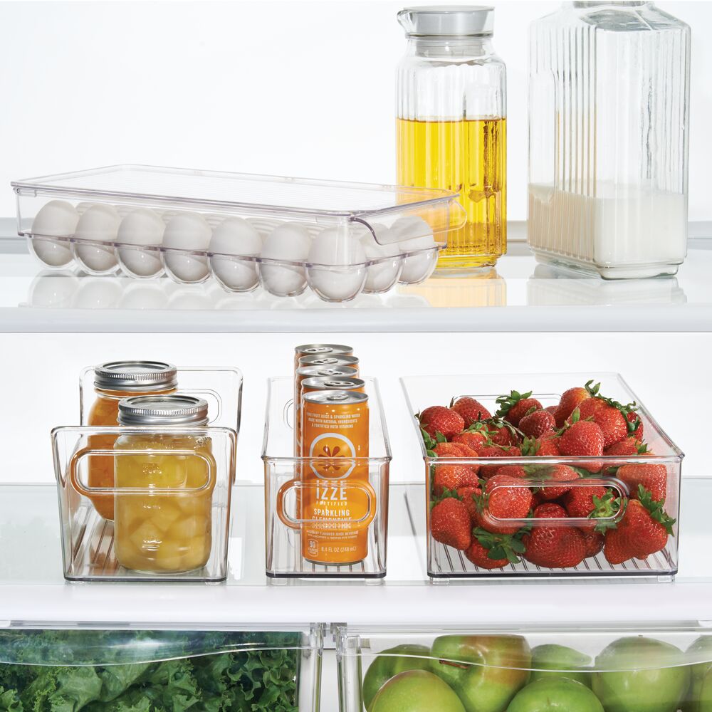 iDesign Fridge Binz Egg Holder - Large in Clear - Image 4