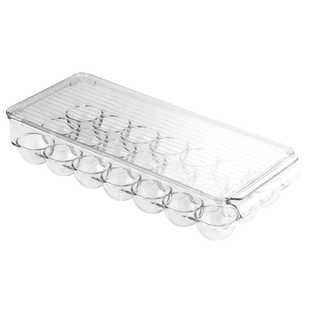 iDesign Fridge Binz Egg Holder - Large in Clear - Image 2