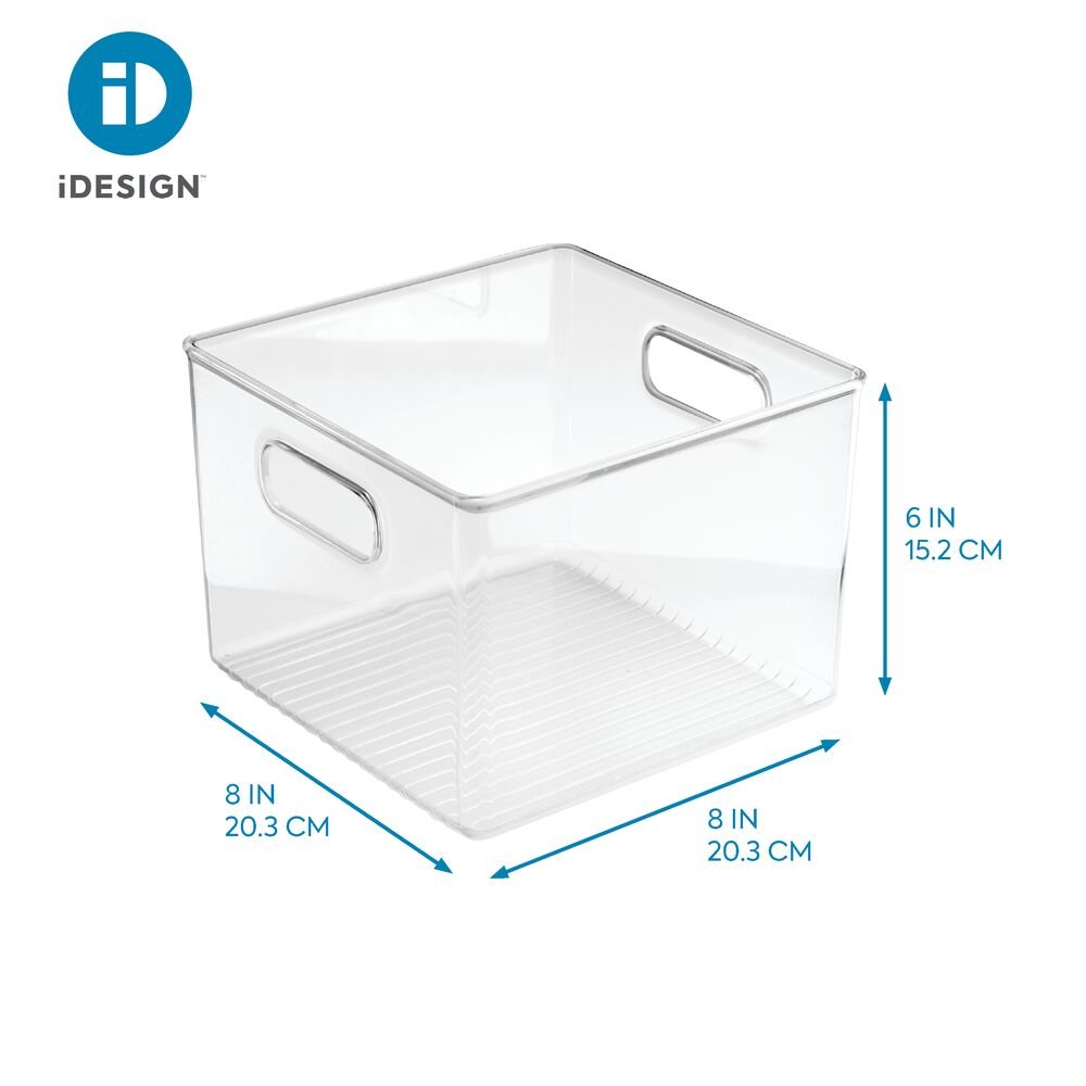 iDesign Fridge+Pantry Binz 8 x 8 x 6 in Clear - Image 6