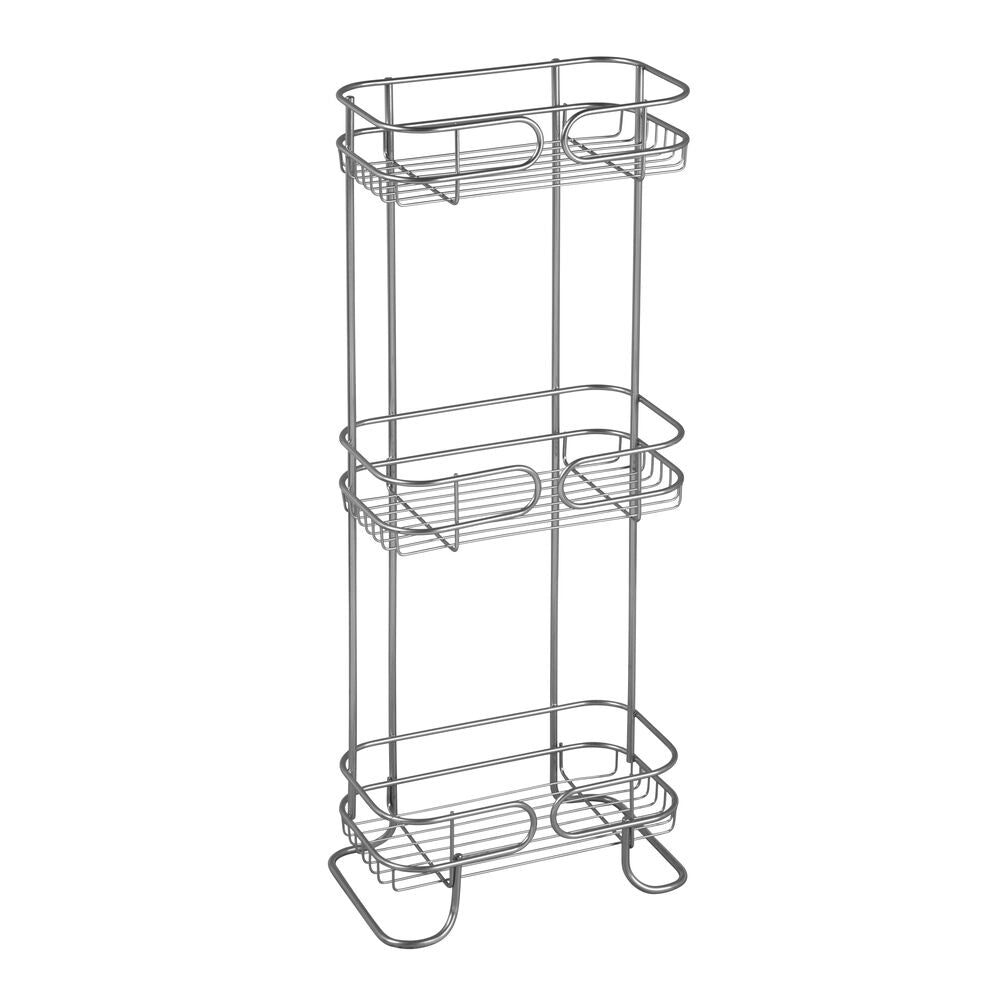 iDesign Neo 3-Tier Bath Shelf in Silver - Image 2