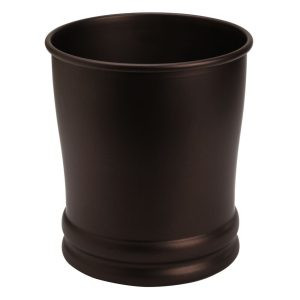 iDesign Olivia Trash Can in Bronze