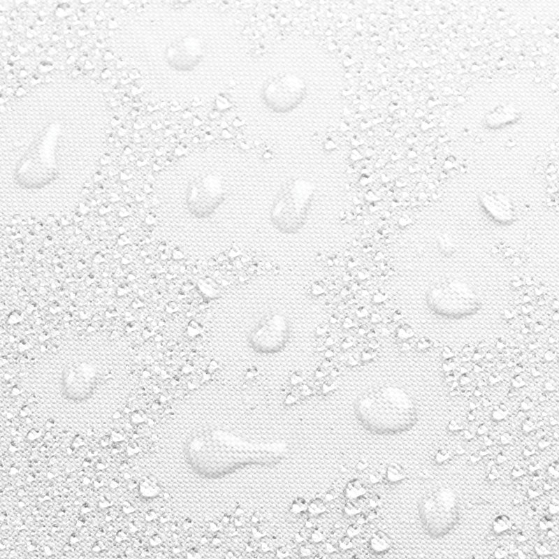 iDesign Poly Shower Curtain or Liner 72 x 96 in White - Image 3