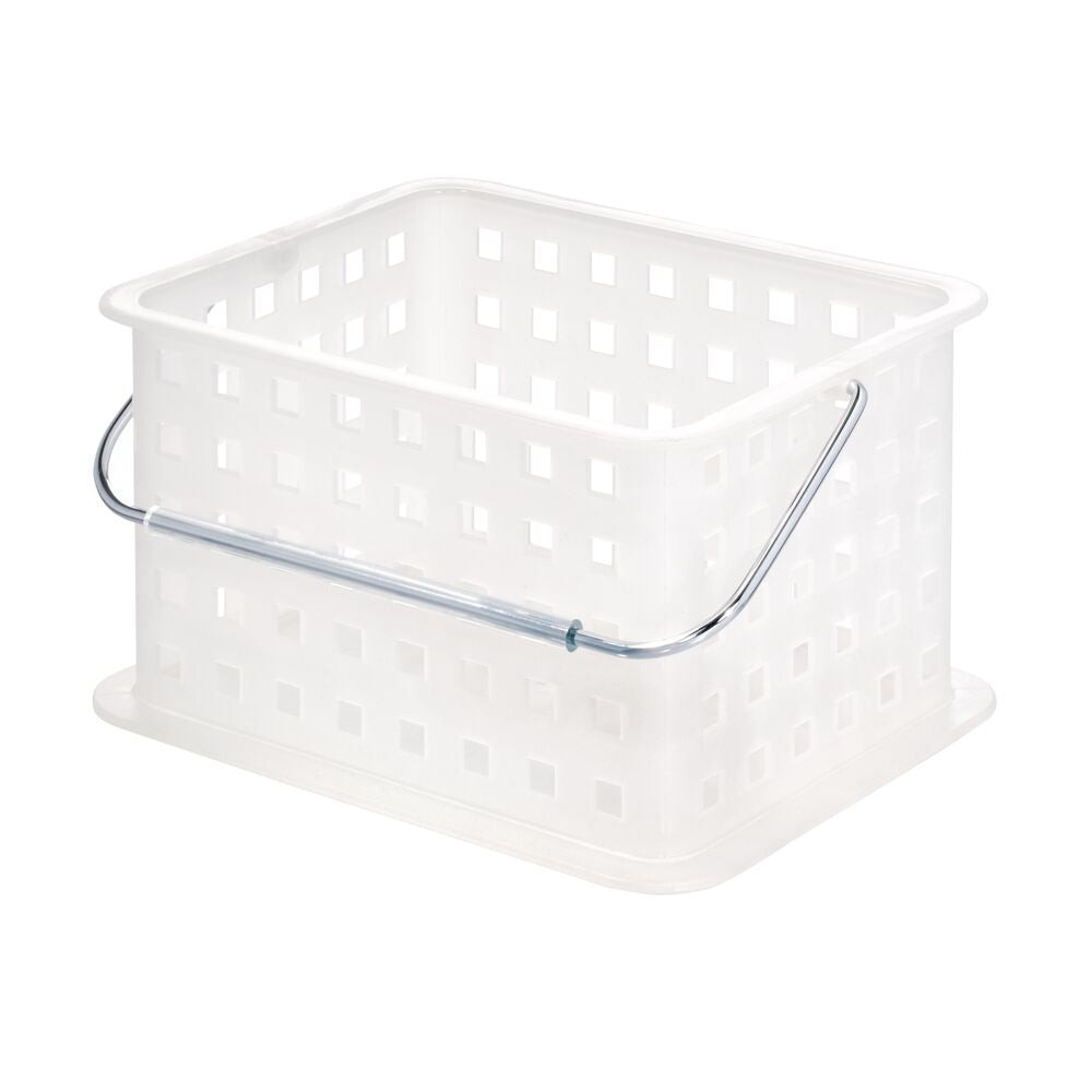 iDesign Small Storage Basket in Frost - Image 2