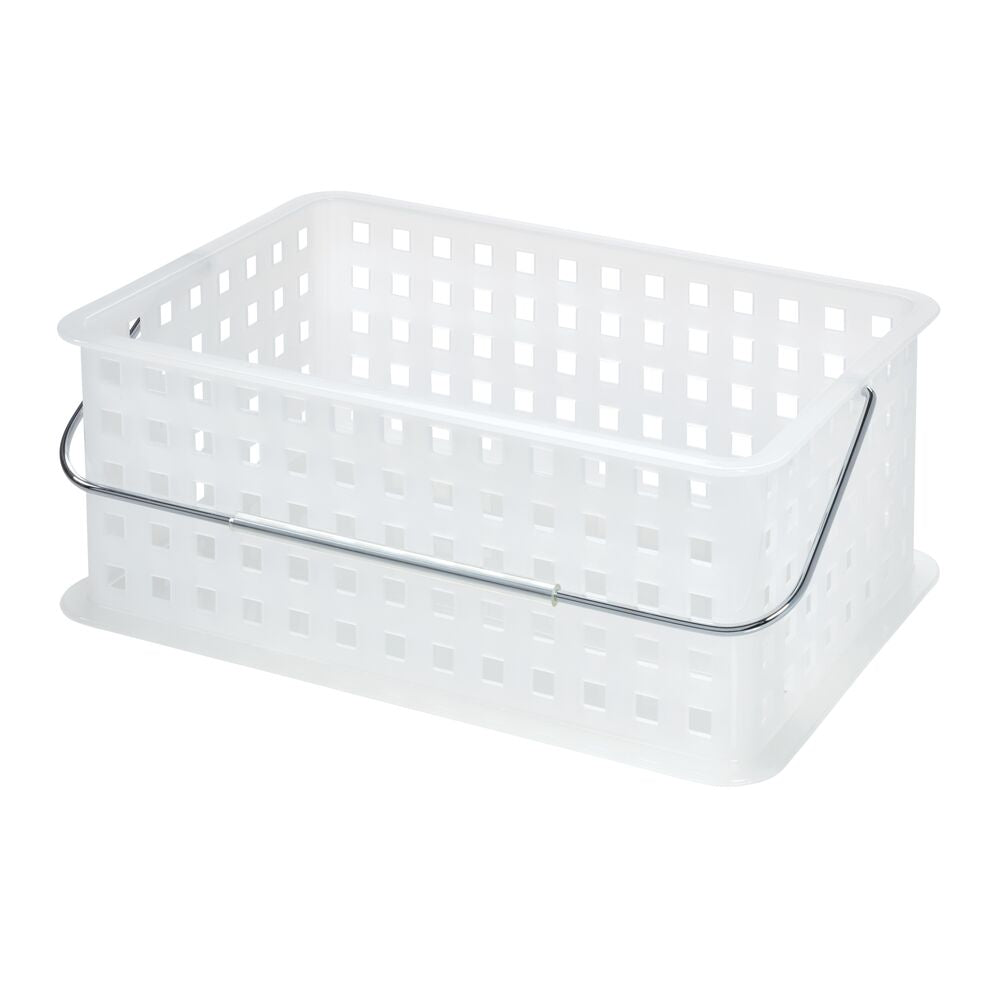 iDesign Spa Medium Basket in Clear Frost - Image 2