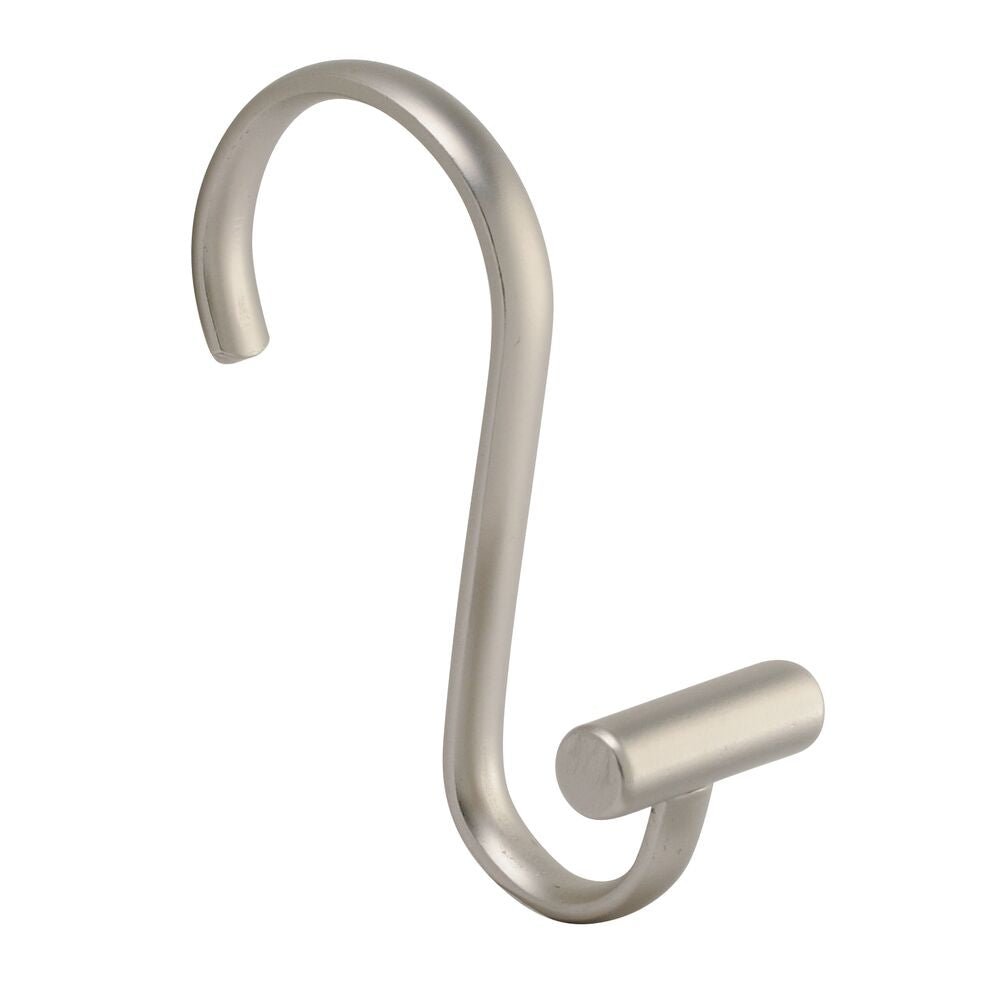 iDesign T-Bar Shower Hooks Set of 12 in Satin - Image 2