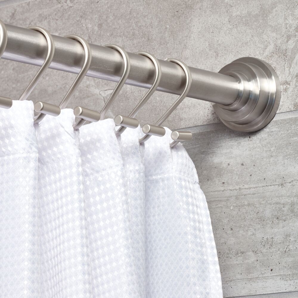 iDesign T-Bar Shower Hooks Set of 12 in Satin - Image 3